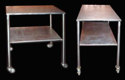 Carros para instrumentos médicos